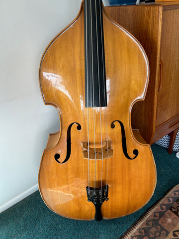 West German Solid Wood 3/4 Bass - Second Hand