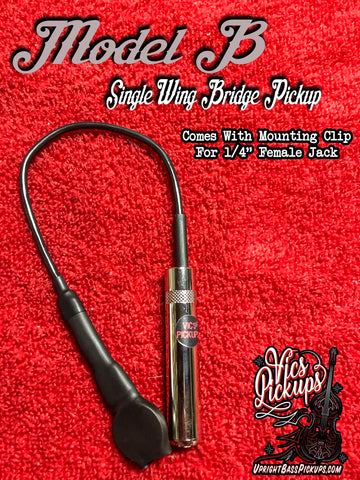 Vic's Model B Single Element Pickup for Double Bass