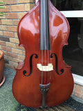 Solid Wood 1/2 Size Double Bass - Used - Pete McGregor Music