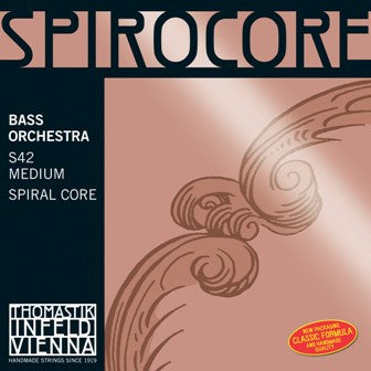 Thomastik Spirocore Medium low B or C string for 5 String Bass