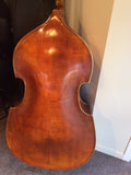 West German 4/4 Size 5 String Double Bass (Used) - Pete McGregor Music
