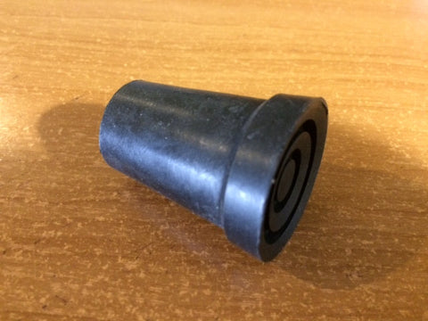 Crutch style replacement end pin rubber (screw on)