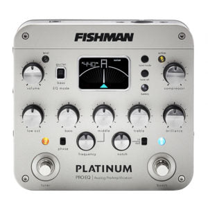Fishman Platinum Pro EQ/DI Analog Preamp - Pete McGregor Music